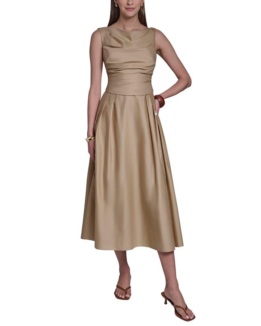 halston heritage pleated silk dress Halston Heritage Pleated Dress White Silk Maxi Wedding Engagement Bridal Flapper