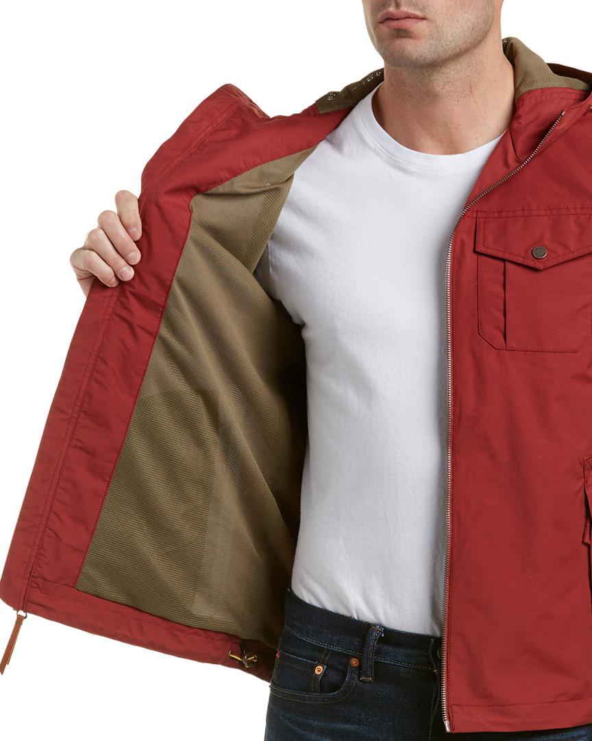 red eisenhower jacket