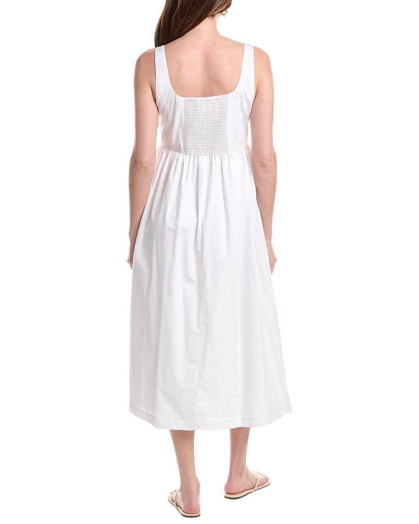 chiffon a line midi dress Square Midi Floral Chiffon A-Line Dress