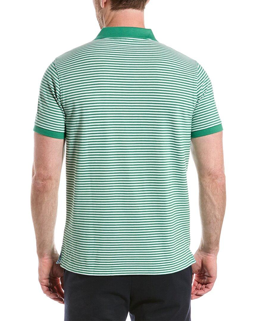 Brooks Brothers Men's Slim Fit Striped-Trim Polo Shirt