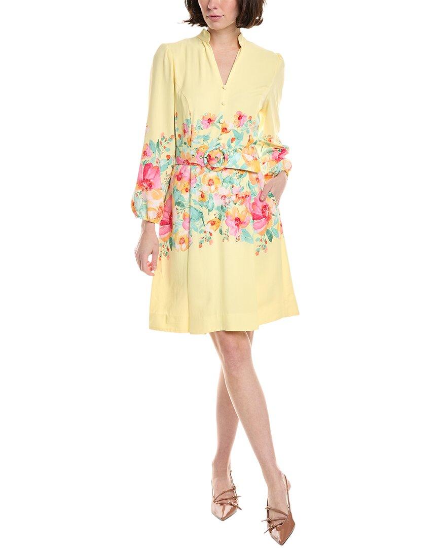 yellow short dresses Catalina Yellow Ruffle Mini Dress main image 0