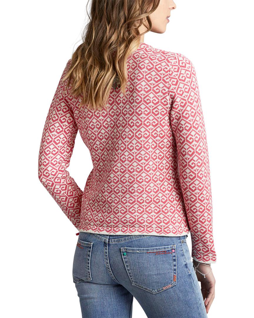 Odd Molly Cotton Longing Cardigan in Raspberry (Red) - Lyst