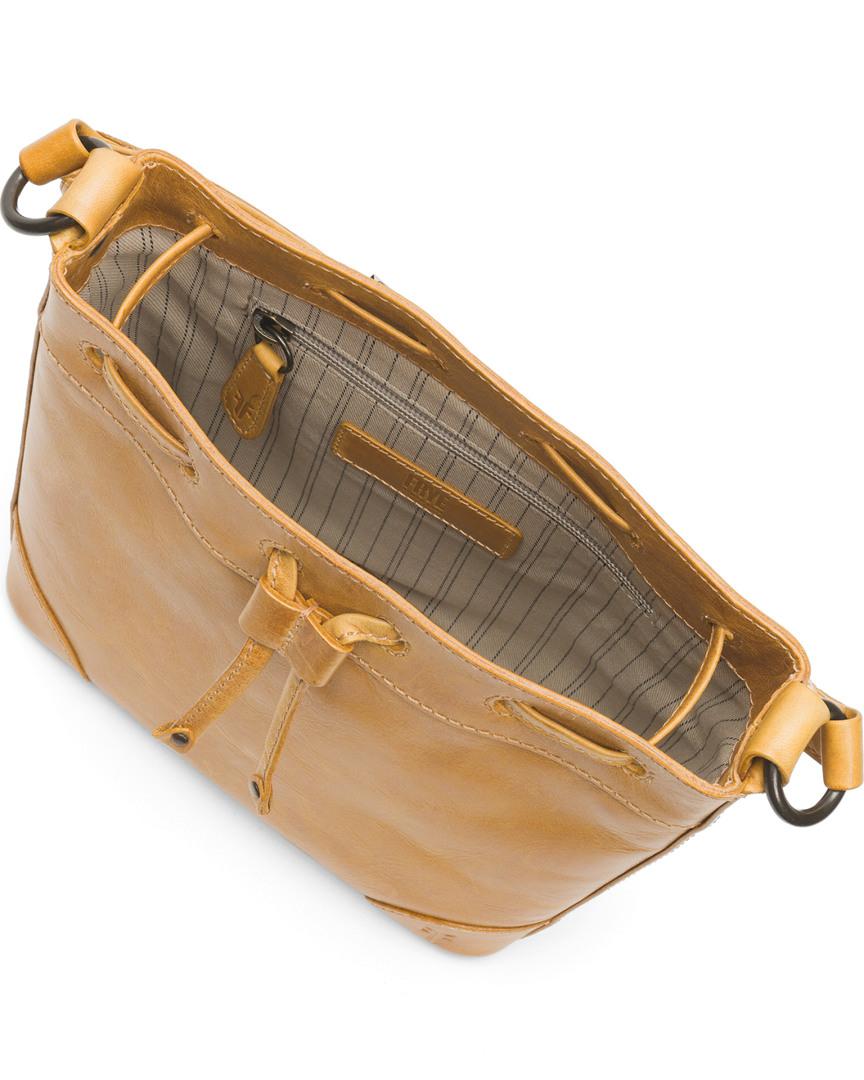 frye melissa drawstring bucket bag