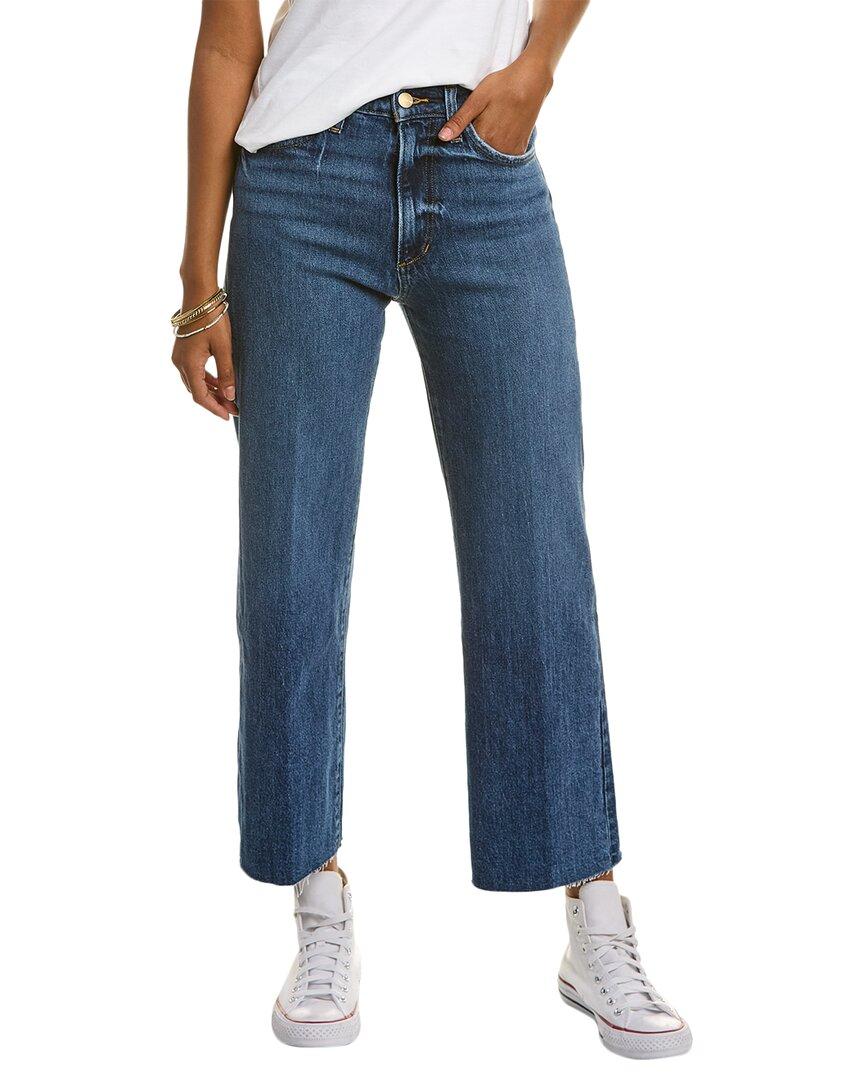 Joe's Jeans The Blake Highrise No Pressure Wide Leg Crop Jean in Blue Lyst