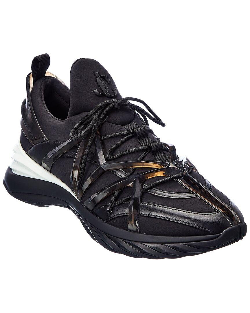 Jimmy Choo Cosmos/m Neoprene & Leather Sneaker in Black for Men | Lyst ...