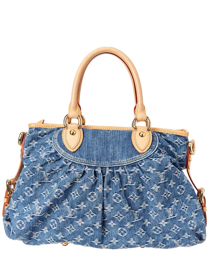 Monogram Denim Neo Cabby Mm 