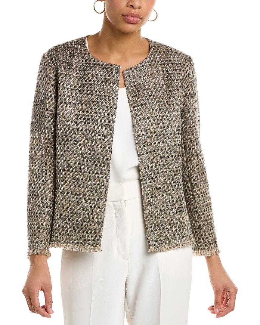 Lafayette 148 tweed best sale jacket