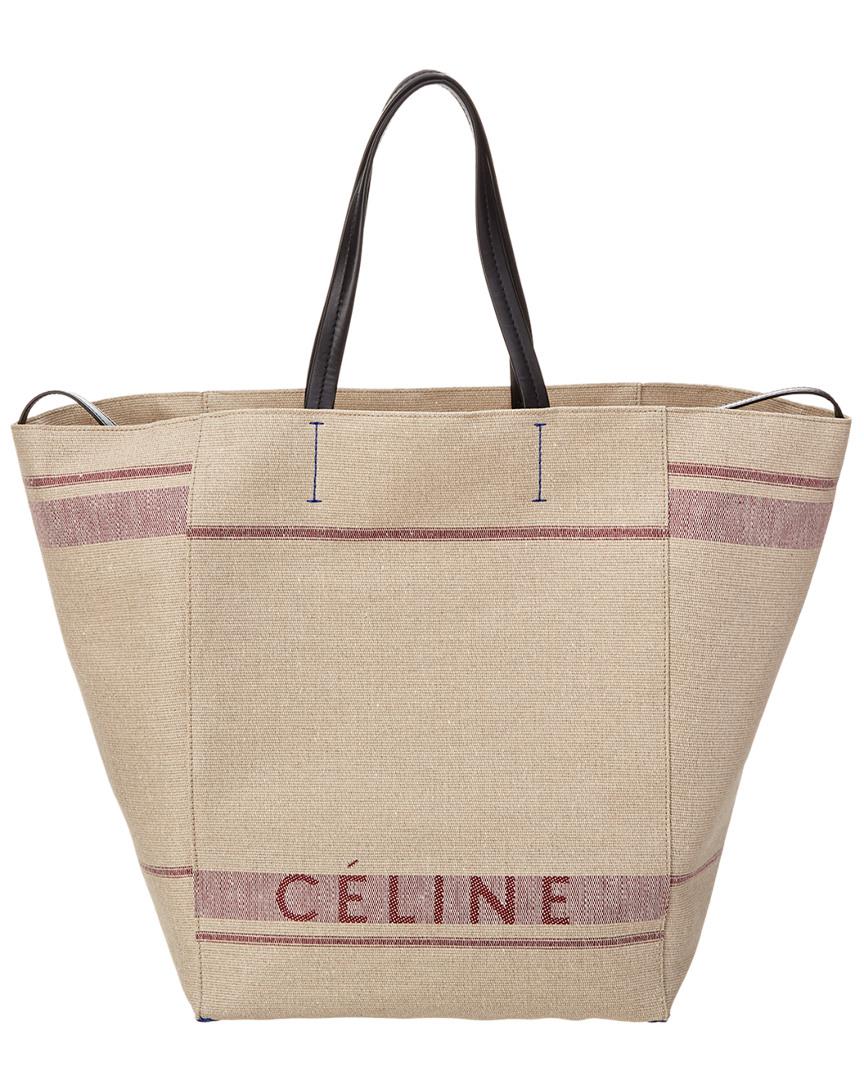 celine canvas tote