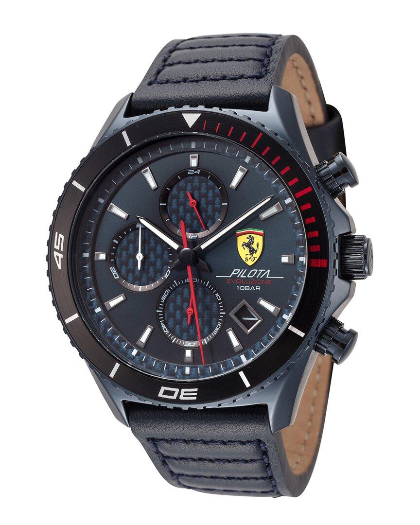 Scuderia Ferrari Ferrari Pilota Evo Watch in Gray for Men | Lyst