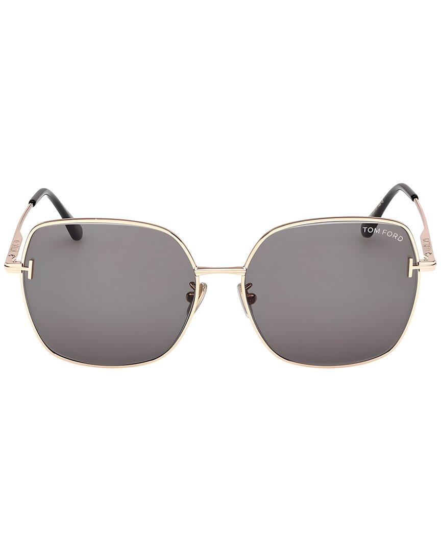 Tom Ford Ft1250-K 59Mm Sunglasses in Metallic | Lyst display picture 3