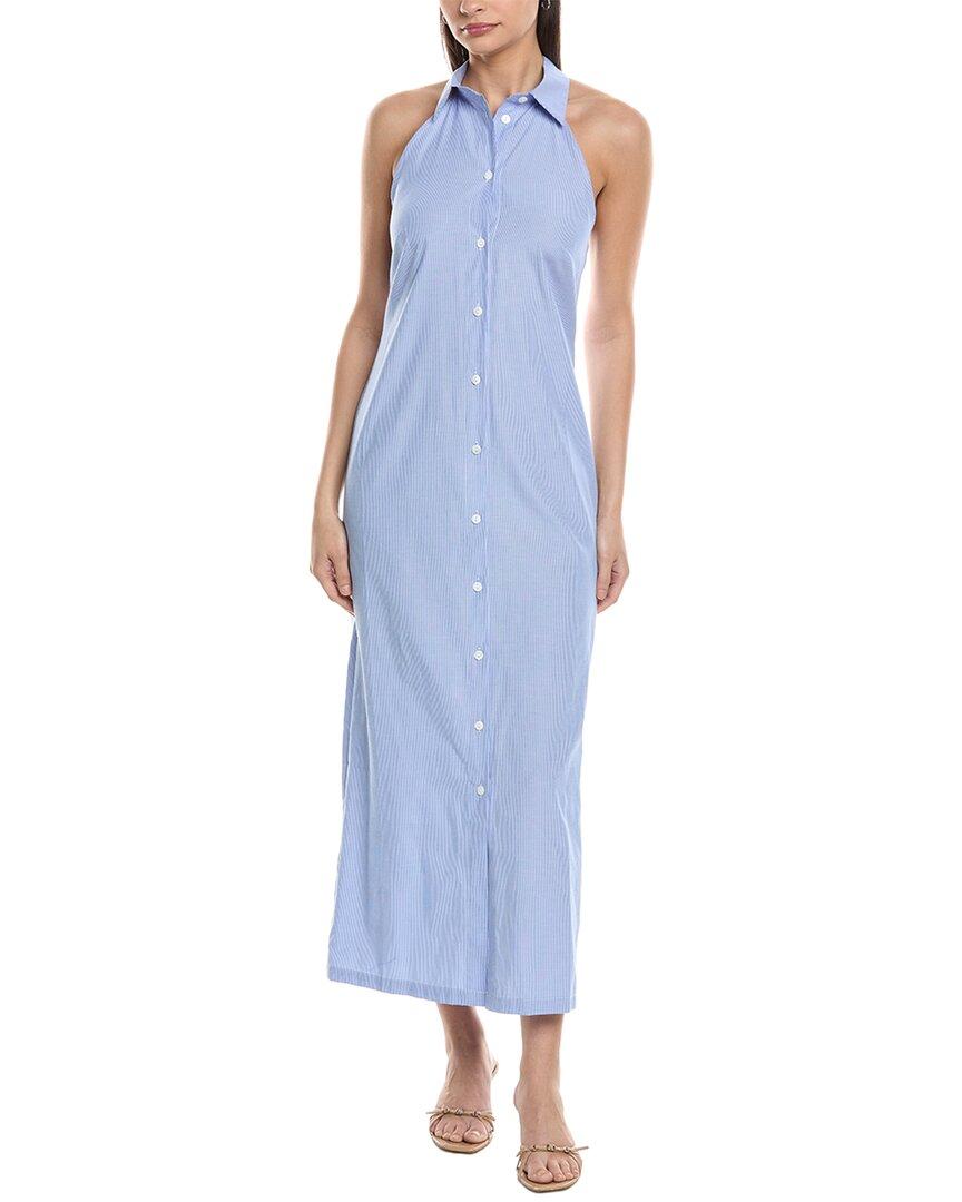 house of harlow blue pleated dress Harlow Pleated Midi Dress