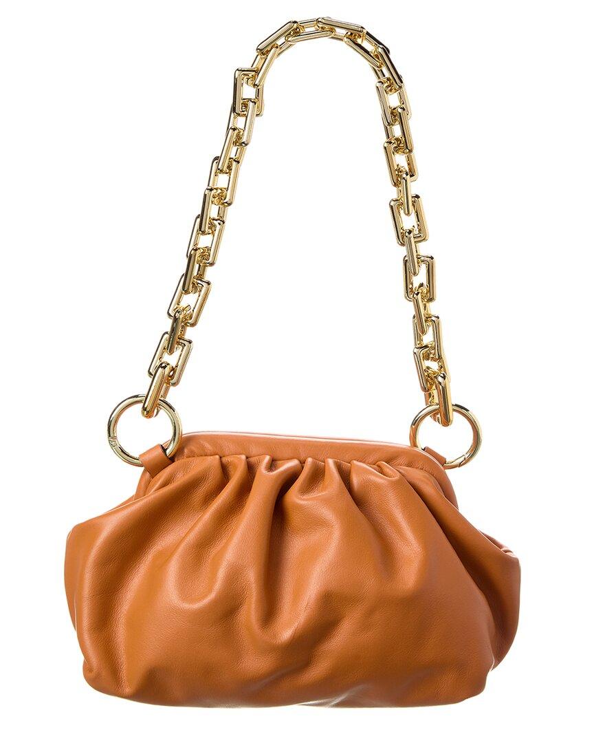 Persaman New York Abel Leather Shoulder Bag in Brown | Lyst