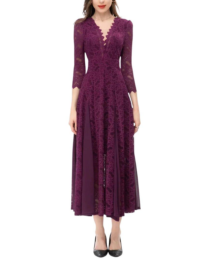 knee length dresses for ladies Leilani Blue Maxi Dress - US 12