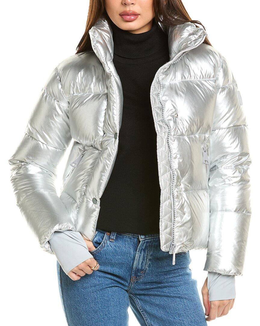 Sam silver puffer jacket online