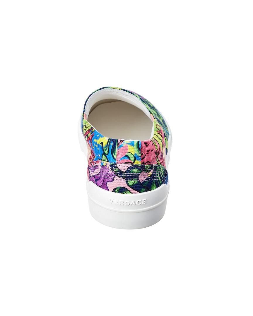 medusa pop slip on sneakers
