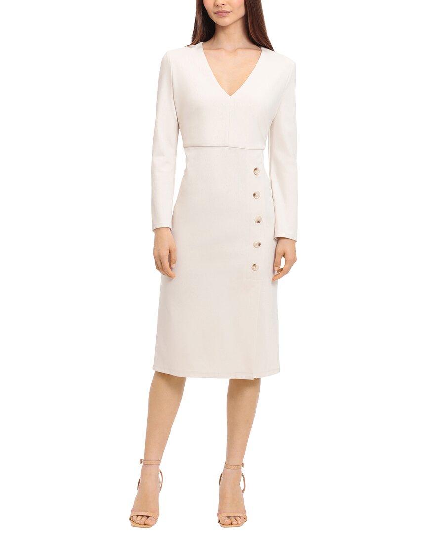 Maggie London Dresses For Women Maggy London Sheath Dress Maggy London  Women's Asymmetrical Draped Sheath Dress - Metro Knit Long Sleeve Long  Sleeve Knit Dress Maggy London Club