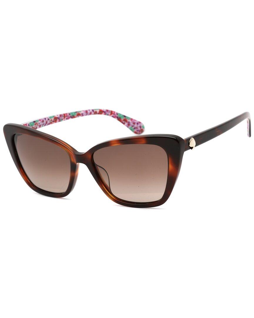Kate Spade Lucca/g/s 55mm Sunglasses in Brown Lyst
