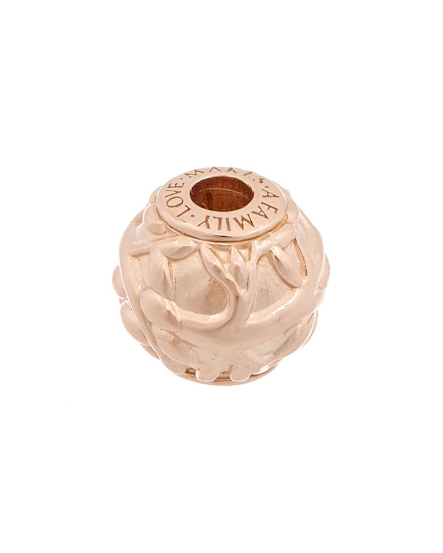 PANDORA Essence Collection Rose Silicone Love Makes A Family Charm | Lyst