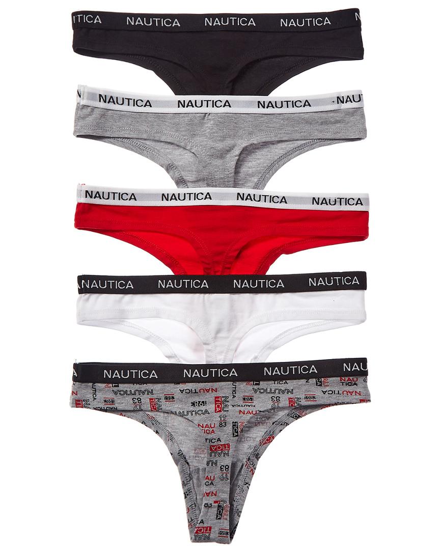 Nautica Set Of 5 Thong