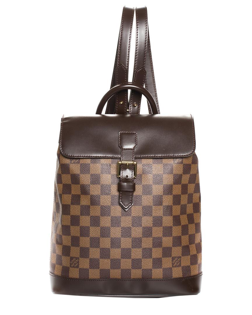 Louis Vuitton Damier Ebene Canvas Centenaire Soho Backpack in Brown - Lyst
