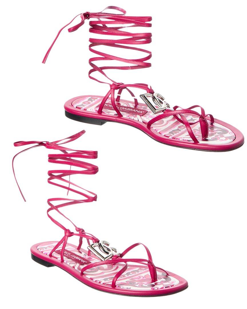 Dolce Gabbana Flat sandals for Women Online Sale up to 62% off