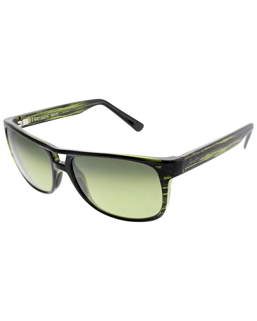 Maui Jim Men's Waterways 58mm Polarized Sunglasses in Green for Men | Lyst