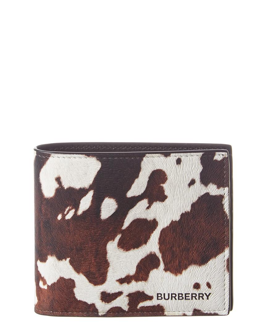 cow print wallet
