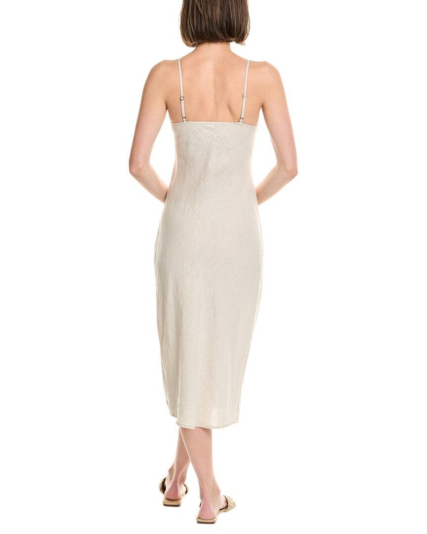 James Perse Lightweight Linen Cami Maxi Dress in White Lyst UK