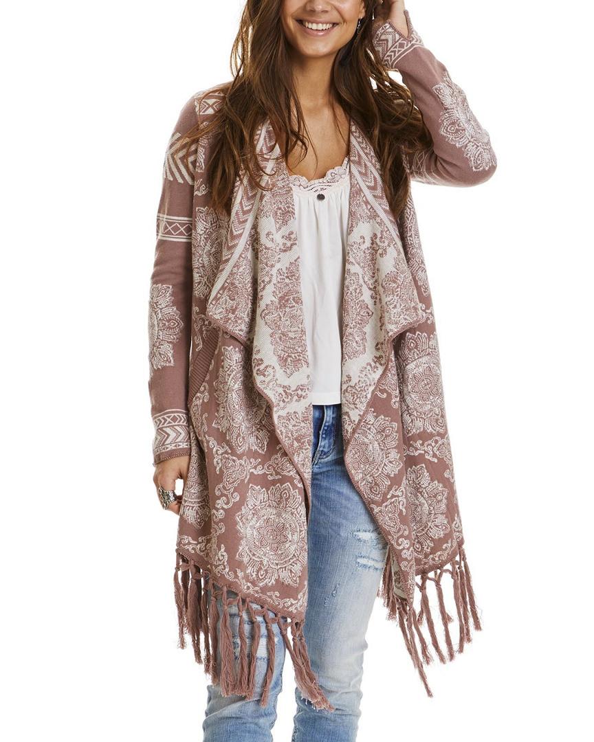 Odd Molly Cotton Long Sleeve Buzzard Long Cardigan - Lyst