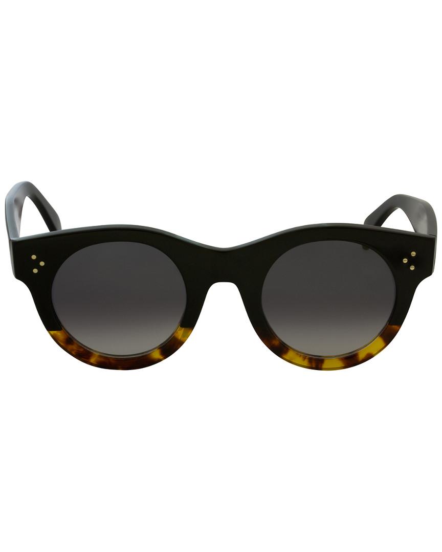 Celine C line Women s 41440 f s 145mm Sunglasses in Black Lyst