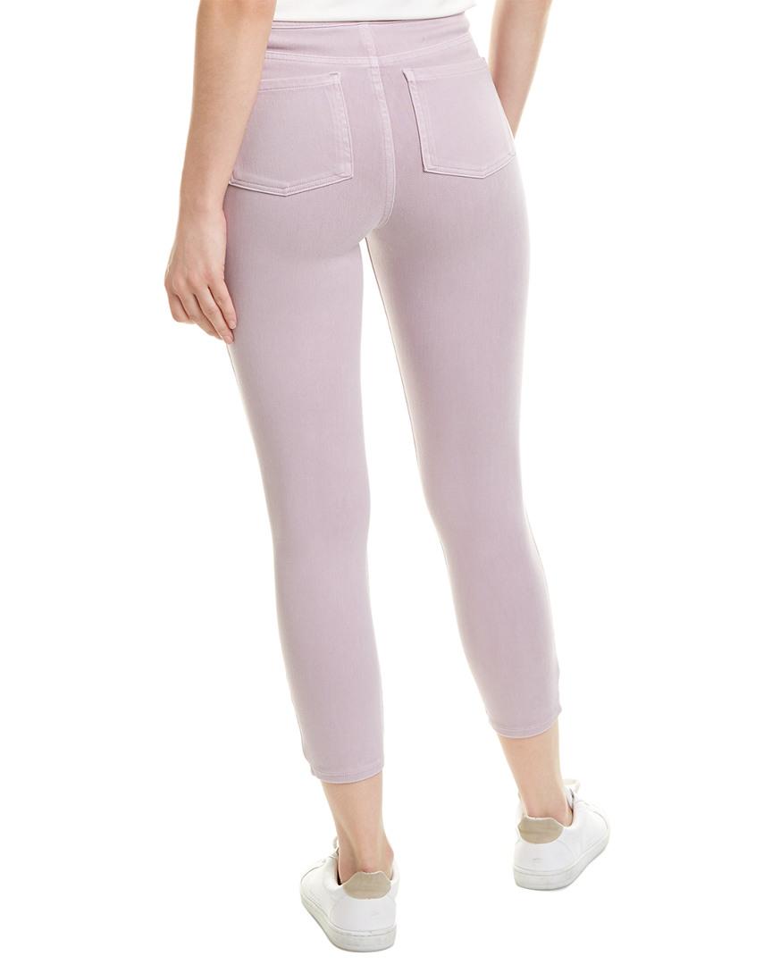 cropped denim leggings