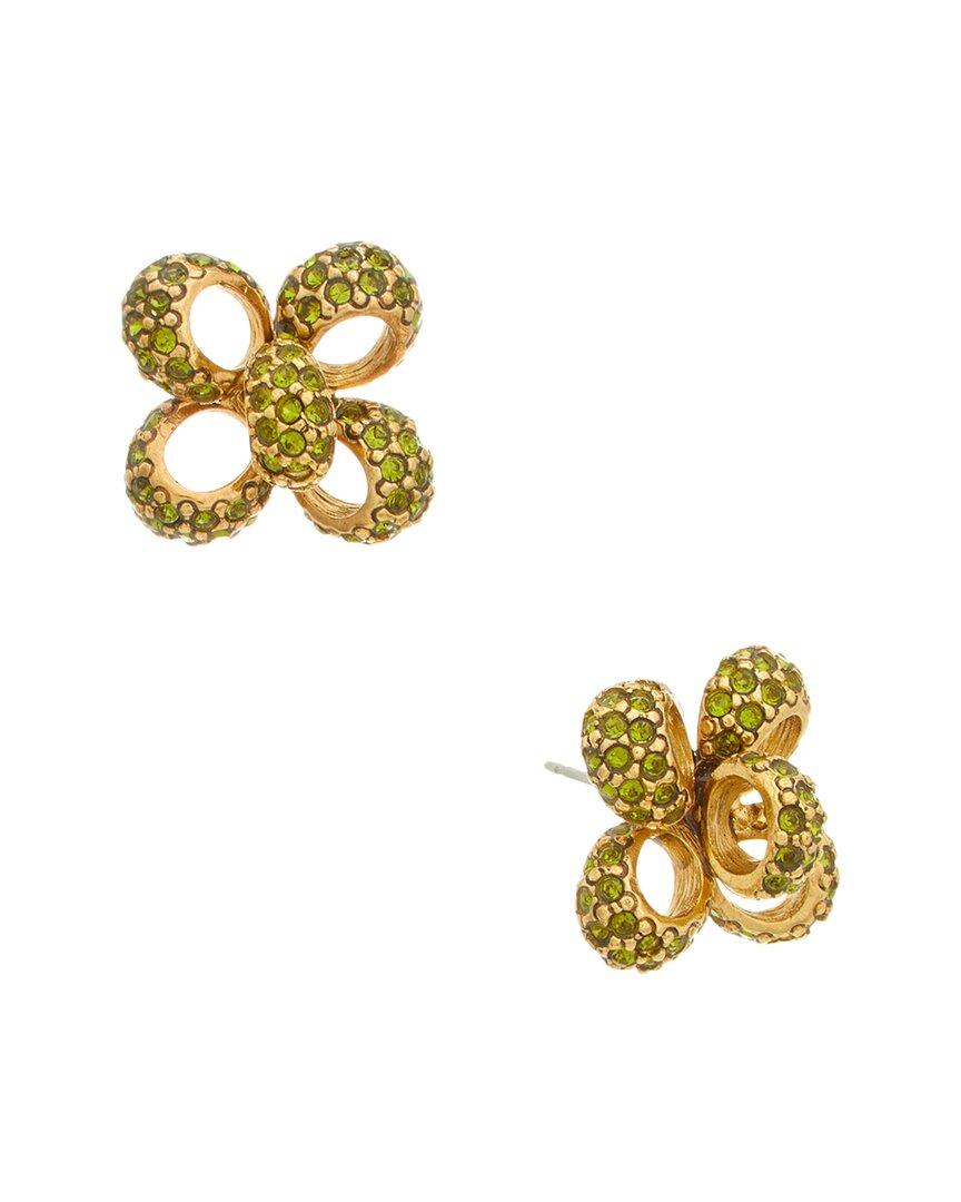 Oscar de la renta earrings sale clearance
