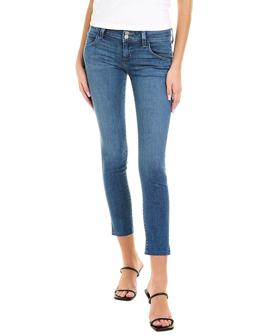 Hudson Jeans Collin Rosa Mid-rise Skinny Ankle Jean in Blue | Lyst