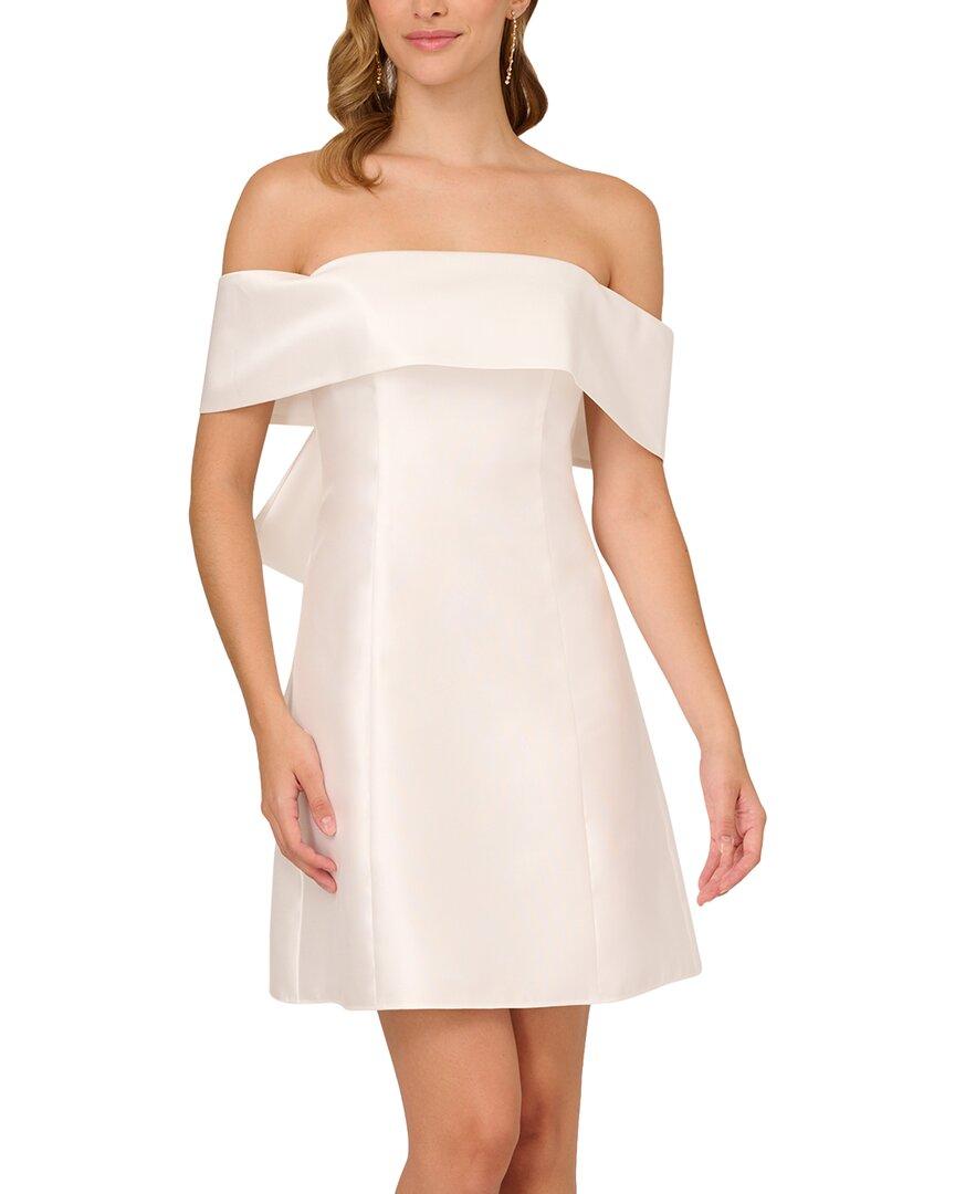 white dress teens It Girl White Bow Mini Dress - US 12