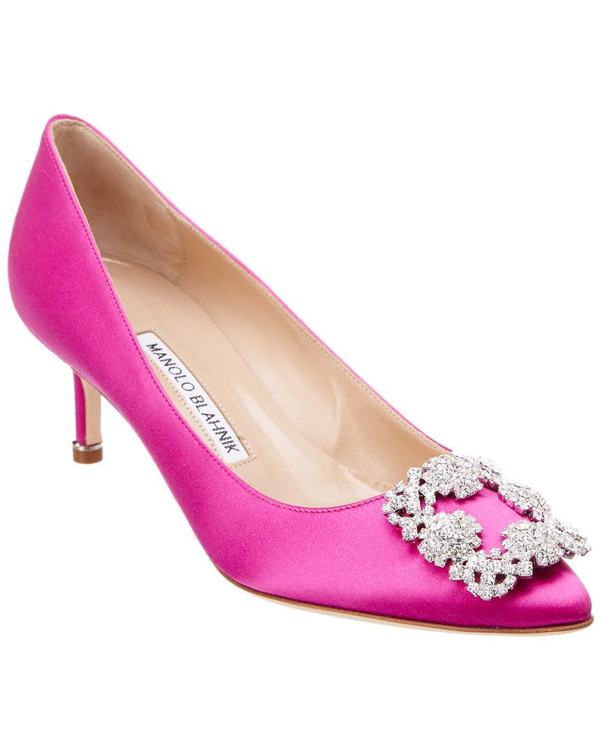 pink manolo blahnik hangisi