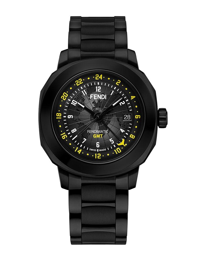 Fendi Selleria Watch in Black for Men Lyst UK
