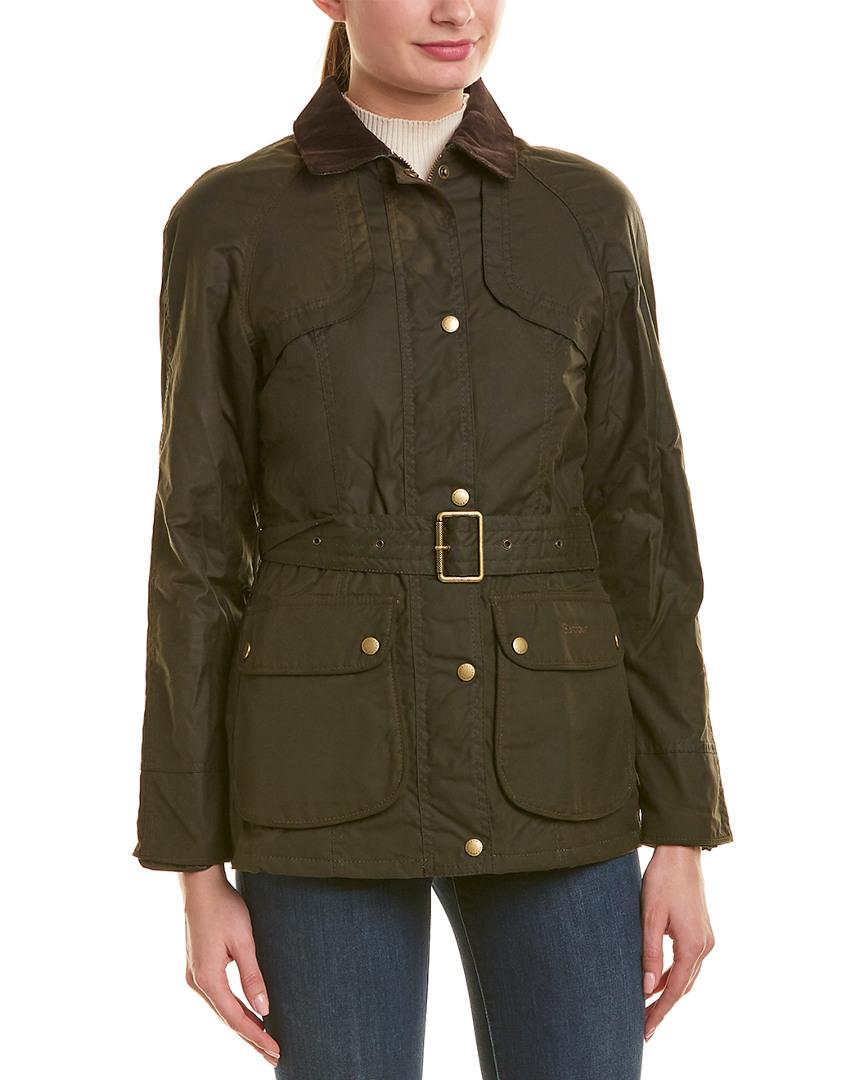 Barbour Ambleside Wax Jacket in Olive 