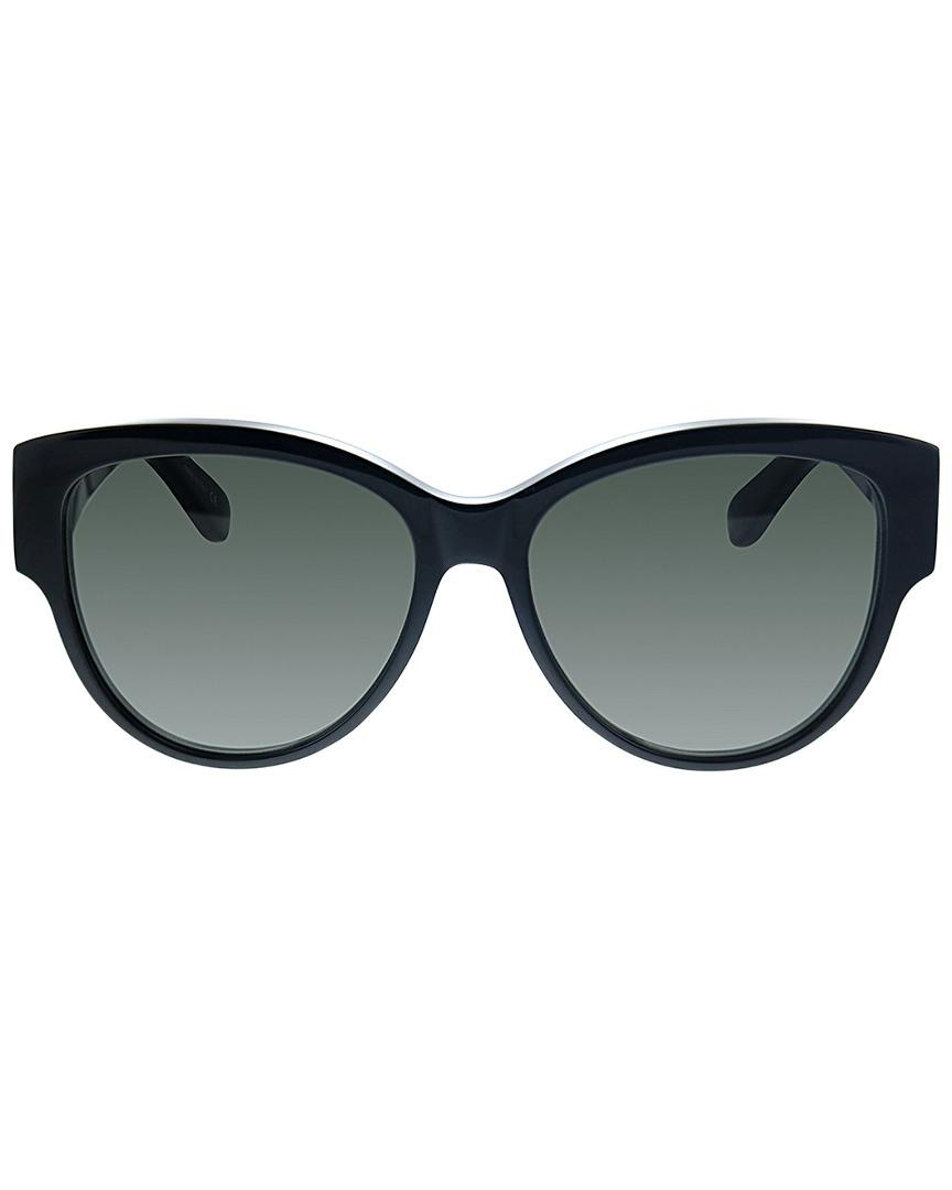 ● SAINT LAURENT ● サングラス Cat Eye Black / Grey / 55mm Saint Laurent New Wave Kate 55MM Cat-Eye Sunglasses | Saks