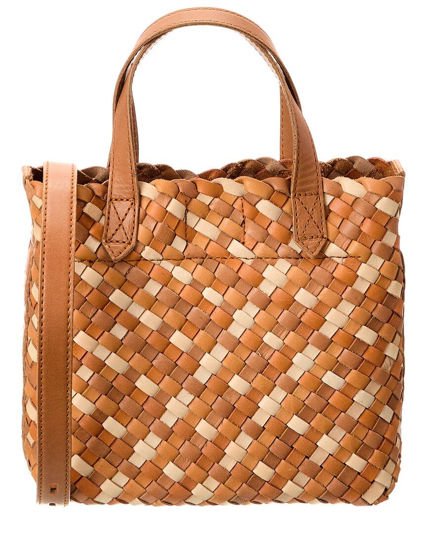 Madewell woven tote hotsell