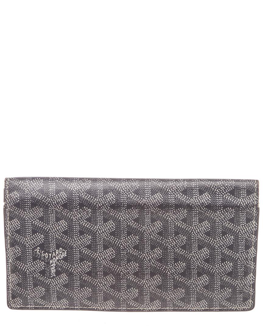 grey goyard wallet