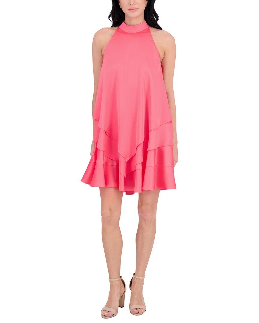 slim fit dress slacks Chiffon Halter Neck Ruffle Dress