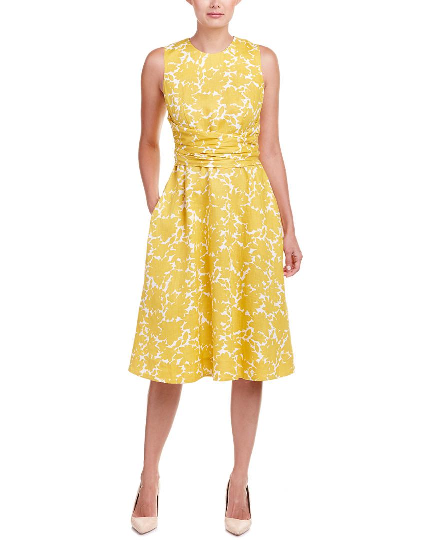 hobbs twitchill dress yellow