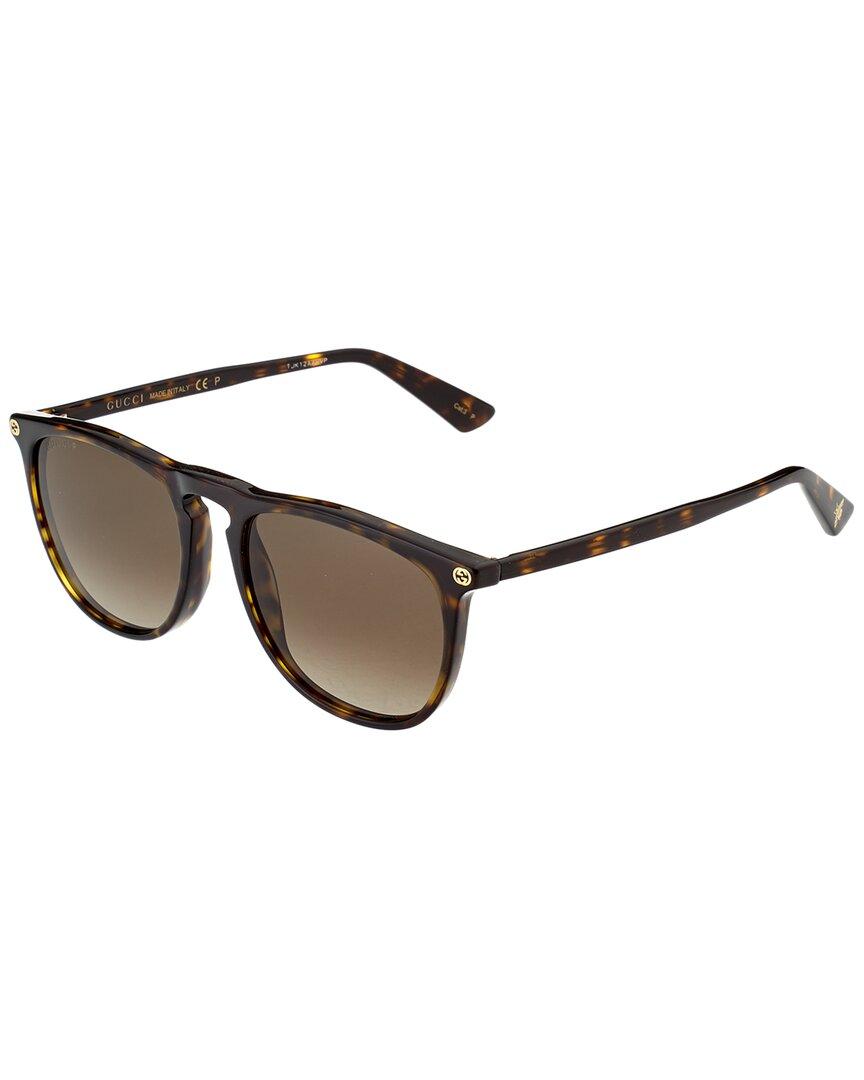 Gucci GG0120S 53mm Sunglasses in Brown for Men Lyst