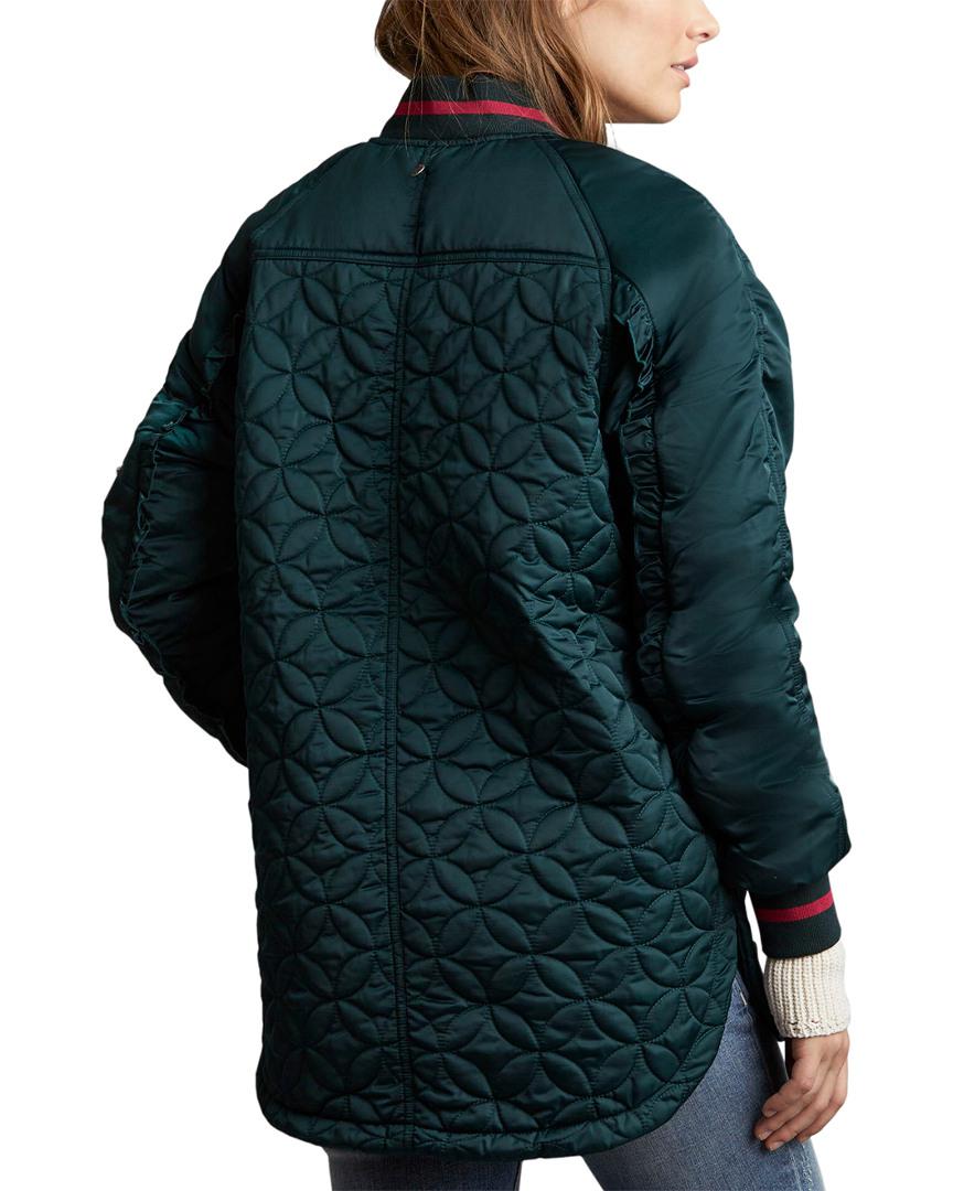 Odd Molly Synthetic Downtown Jacket in Dark Emerald (Green) - Lyst