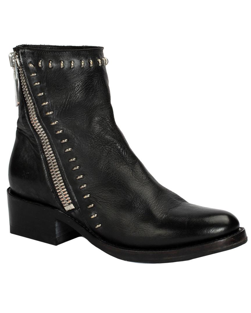 frye demi rebel zip bootie