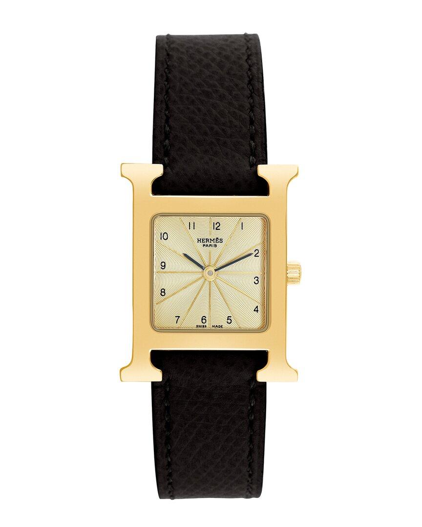 Pre owned hermes watch clearance