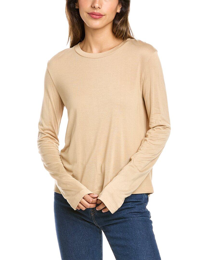Vince Relaxed T-shirt in Brown | Lyst