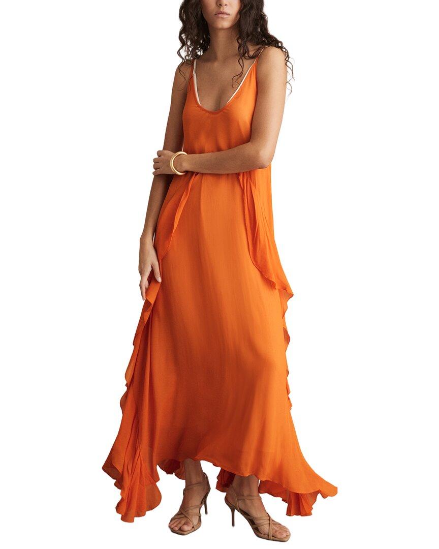 satin lace back dress Shona Joy - La Lune Lace Back Maxi Dress - Black