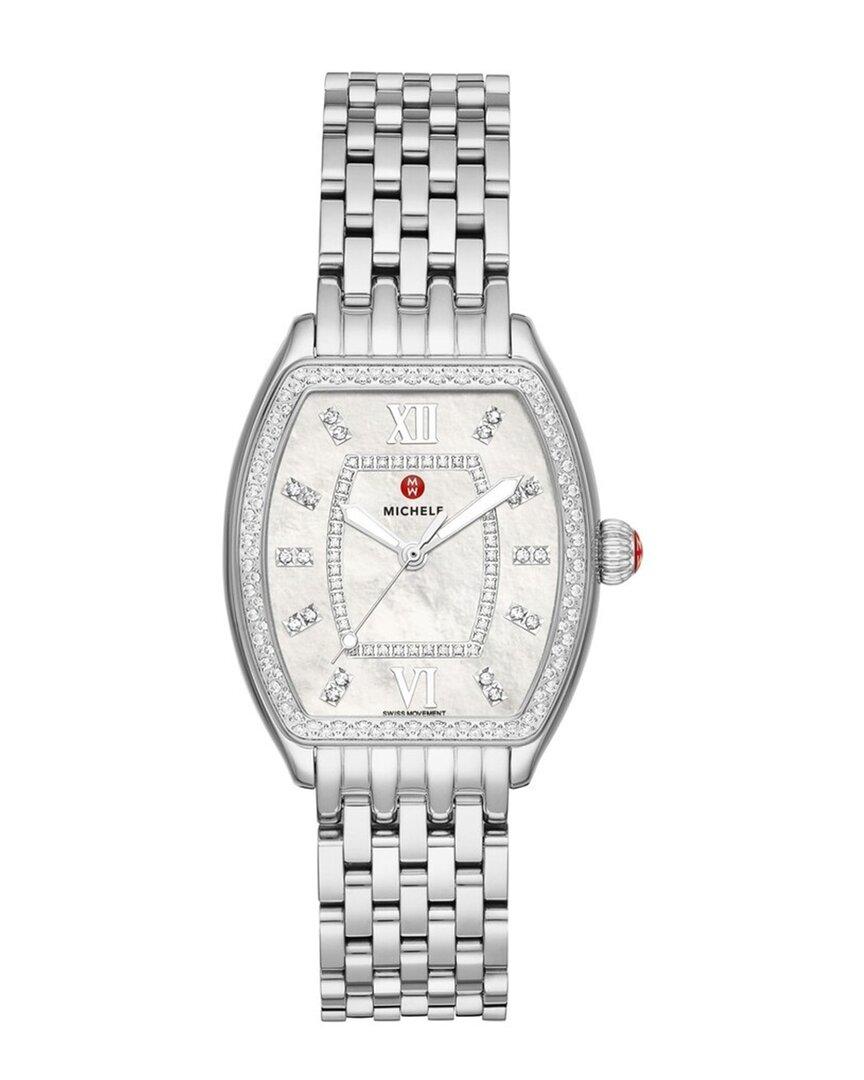 Michele Diamond Watch in White Lyst UK