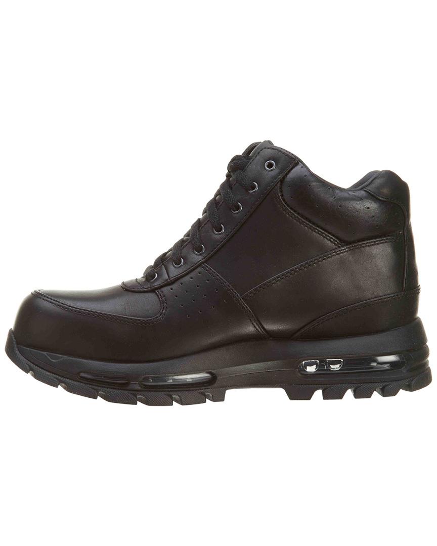 Nike Leather Air Max Goadome Boots in Black for Men | Lyst Australia